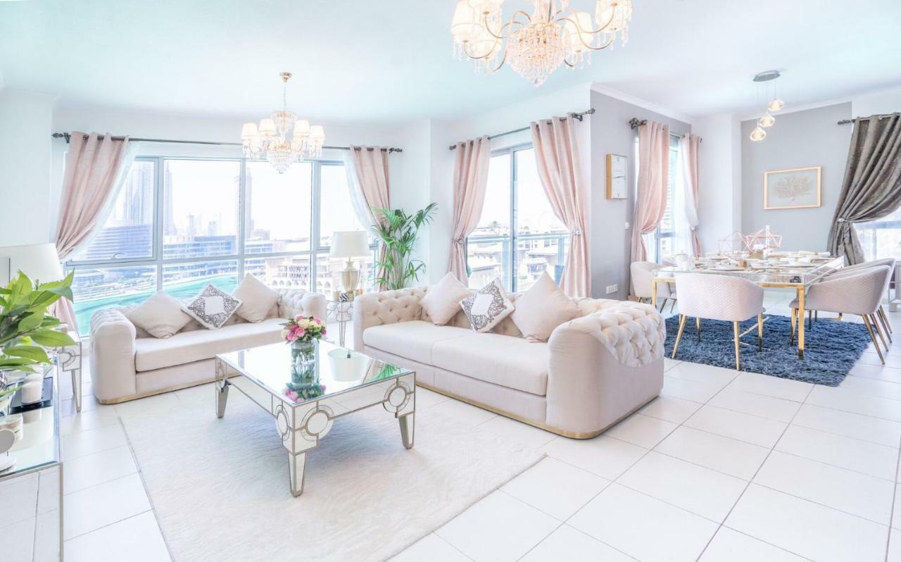 Elite Three Bedroom Apartment - Burj Residence - Tower 6 Dubai Exterior foto